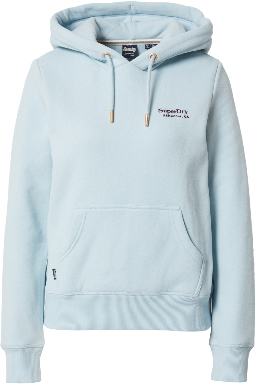 Superdry Mikina 'Essential'  svetlomodrá / sivá