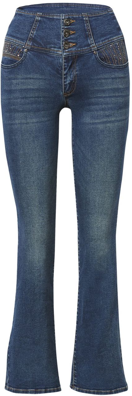 KOROSHI Džínsy  tmavomodrá