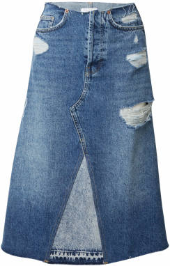 TOPSHOP Sukňa  modrá denim