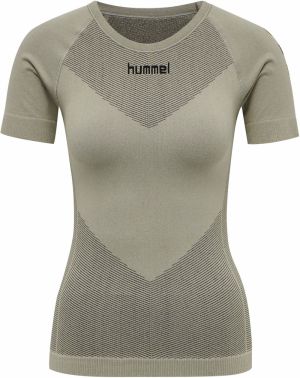 Hummel Funkčné tričko 'First Seamless'  sivá / čierna