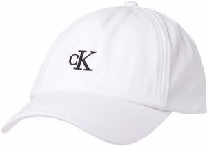Calvin Klein Jeans Čiapka  čierna / biely denim