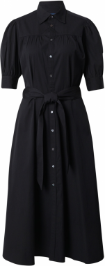 Polo Ralph Lauren Košeľové šaty  čierna