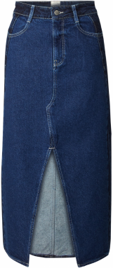 River Island Sukňa  modrá denim