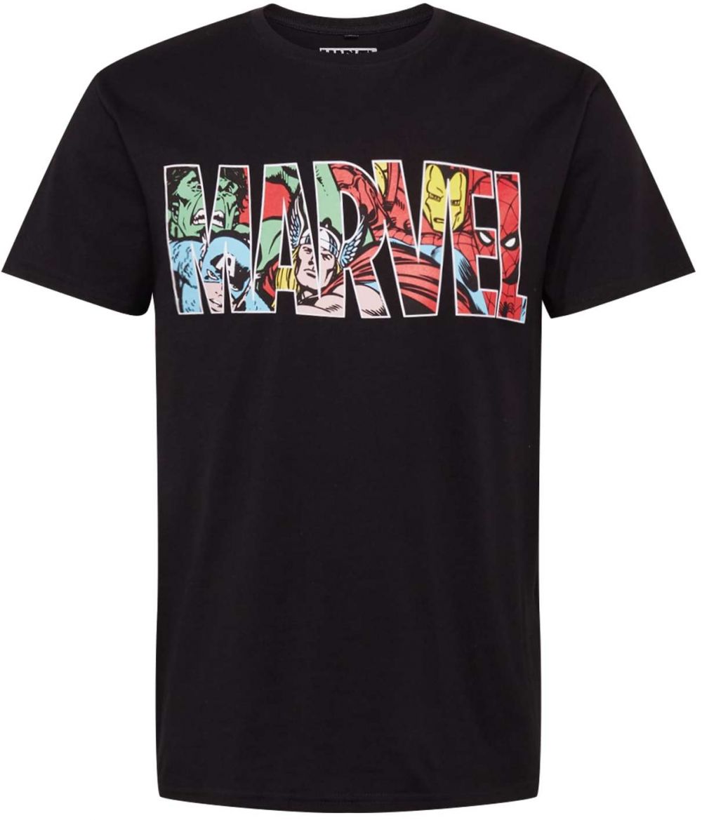 Mister Tee Tričko  zmiešané farby / čierna