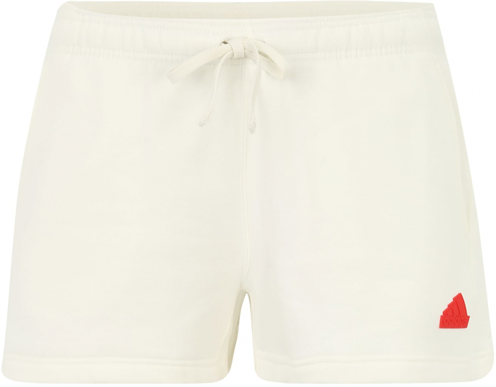 ADIDAS SPORTSWEAR Športové nohavice  červená / biela