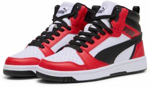 PUMA Tenisky 'Rebound V6'  červená / čierna / biela