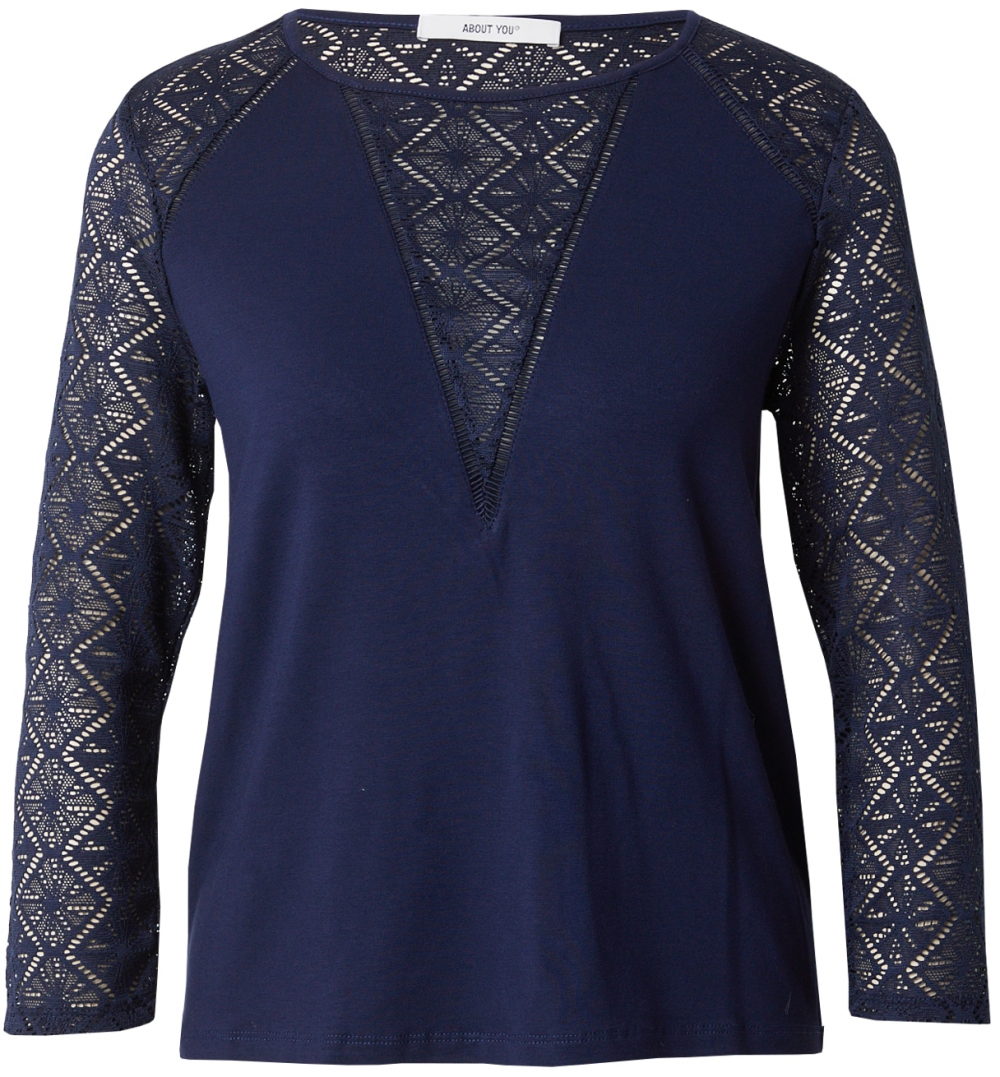 ABOUT YOU Tričko 'Hedda'  tmavomodrá