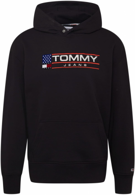 Tommy Jeans Mikina 'Modern Sport'  modrá / červená / čierna / biela