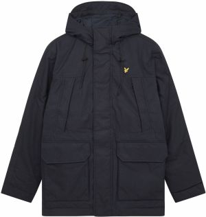 Lyle & Scott Zimná parka  námornícka modrá / žltá / čierna