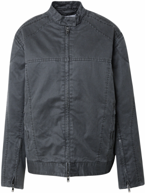 WEEKDAY Prechodná bunda 'Reed Biker'  čadičová