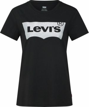 LEVI'S ® Tričko 'The Perfect'  čierna / strieborná