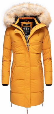 NAVAHOO Zimný kabát 'Halina'  žltá