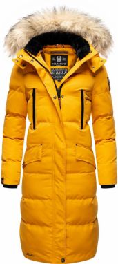 MARIKOO Zimný kabát 'Schneesternchen'  žltá