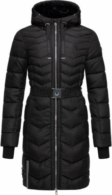 NAVAHOO Zimný kabát 'Alpenveilchen'  čierna