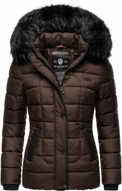 MARIKOO Zimná bunda 'Unique'  hnedá / čierna
