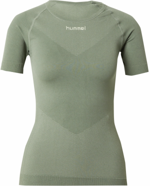 Hummel Funkčné tričko 'FIRST SEAMLESS'  kaki / olivová