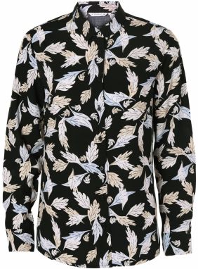 TATUUM Blúzka 'FELA 1'  béžová / sivá / čierna