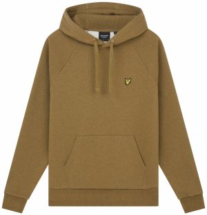 Lyle & Scott Mikina  hnedá / žltá