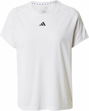ADIDAS PERFORMANCE Funkčné tričko 'Train Essentials'  čierna / biela