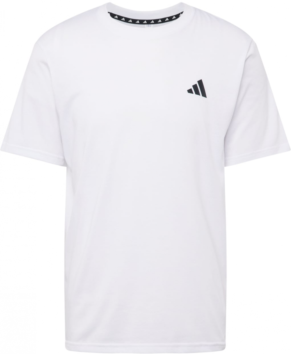 ADIDAS PERFORMANCE Funkčné tričko 'Train Essentials Comfort'  čierna / biela