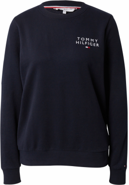 TOMMY HILFIGER Mikina  tmavomodrá / červená / biela