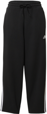 ADIDAS SPORTSWEAR Športové nohavice 'Essentials 3-Stripes'  čierna / biela