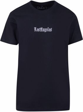 Mister Tee Tričko 'Los Angeles EMB'  čierna / biela