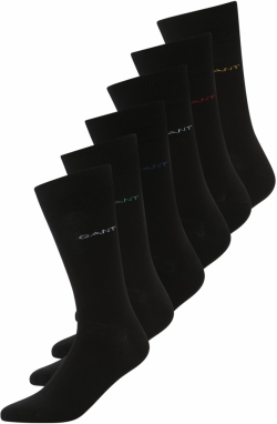 GANT Ponožky  zelená / červená / čierna / biela