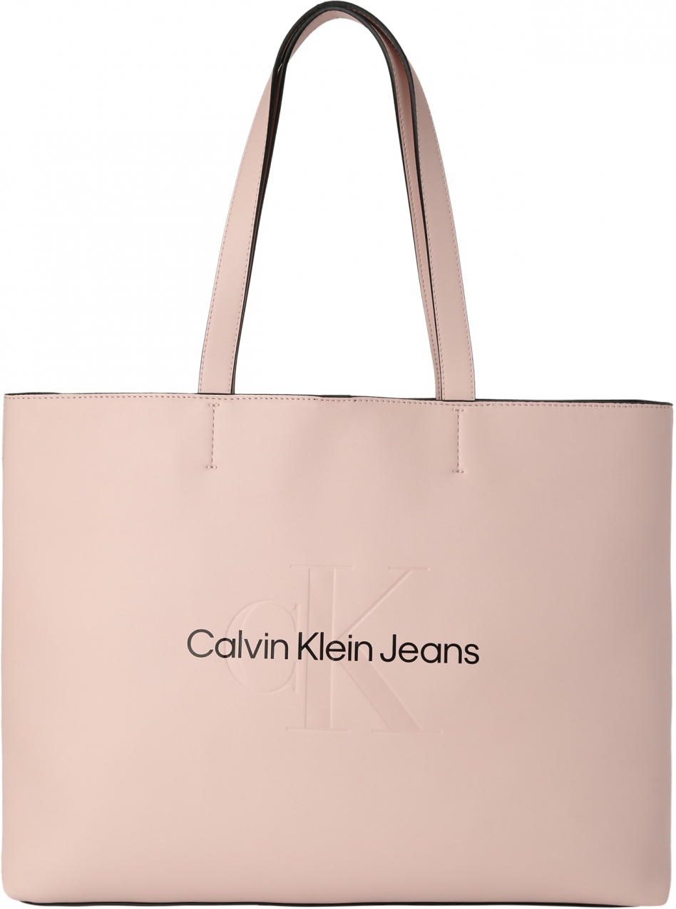 Calvin Klein Jeans Shopper  púdrová / čierna