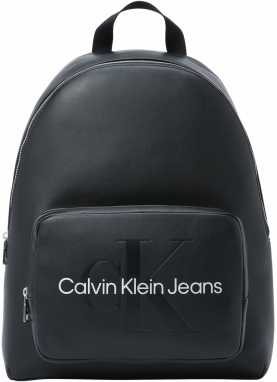 Calvin Klein Jeans Batoh 'Campus'  čierna / biela