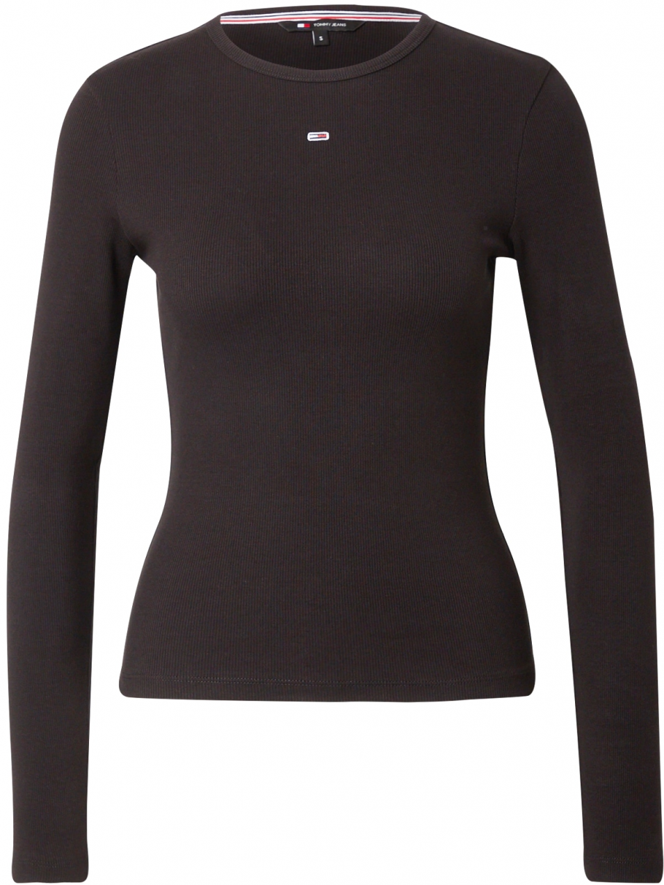 Tommy Jeans Tričko 'ESSENTIAL'  námornícka modrá / čierna / šedobiela