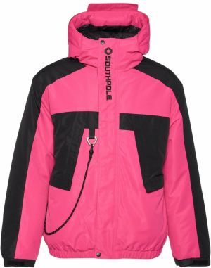 SOUTHPOLE Zimná bunda 'Storm Adventure 1.0'  fuksia / čierna