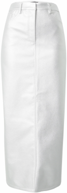 Nasty Gal Sukňa  strieborná