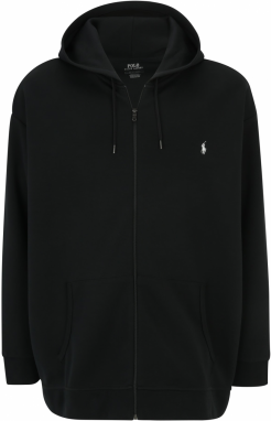 Polo Ralph Lauren Big & Tall Tepláková bunda  čierna / biela