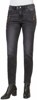 Linea Tesini by heine Džínsy  čierny denim