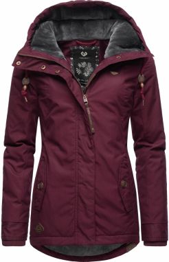 Ragwear Zimná bunda 'Monade'  burgundská
