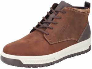 Rieker Šnurovacie čižmy  hnedá / mokka