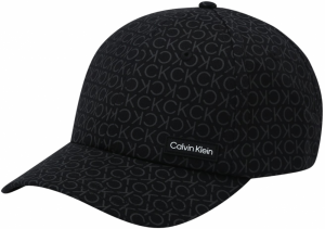 Calvin Klein Čiapka  tmavosivá / čierna / biela