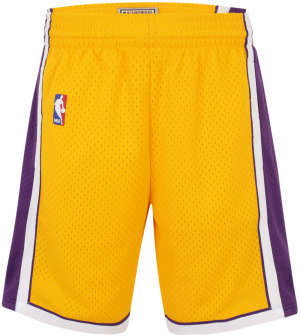 Mitchell & Ness Nohavice 'LOS ANGELES LAKERS'  zlatá žltá / tmavofialová / biela