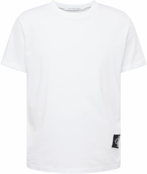 Calvin Klein Jeans Tričko  biela