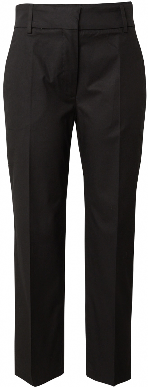 TOMMY HILFIGER Nohavice s pukmi  čierna