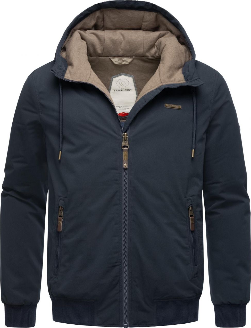 Ragwear Prechodná bunda 'Maddy'  námornícka modrá / farby bahna
