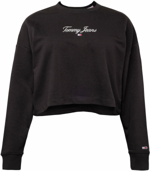 Tommy Jeans Curve Mikina 'Essential'  námornícka modrá / červená / čierna / biela