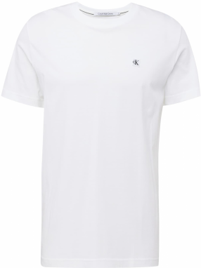 Calvin Klein Jeans Tričko  čierna / biela