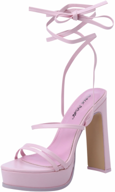 Public Desire Remienkové sandále 'GIMME GIMME'  ružová