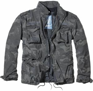 Brandit Prechodná parka 'M-65 Giant'  sivá / čadičová / tmavosivá