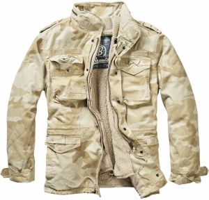 Brandit Prechodná parka 'Giant'  béžová / piesková / tmavobéžová
