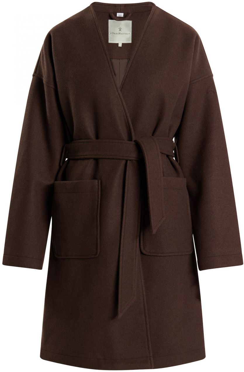 DreiMaster Klassik Prechodný kabát  hnedá