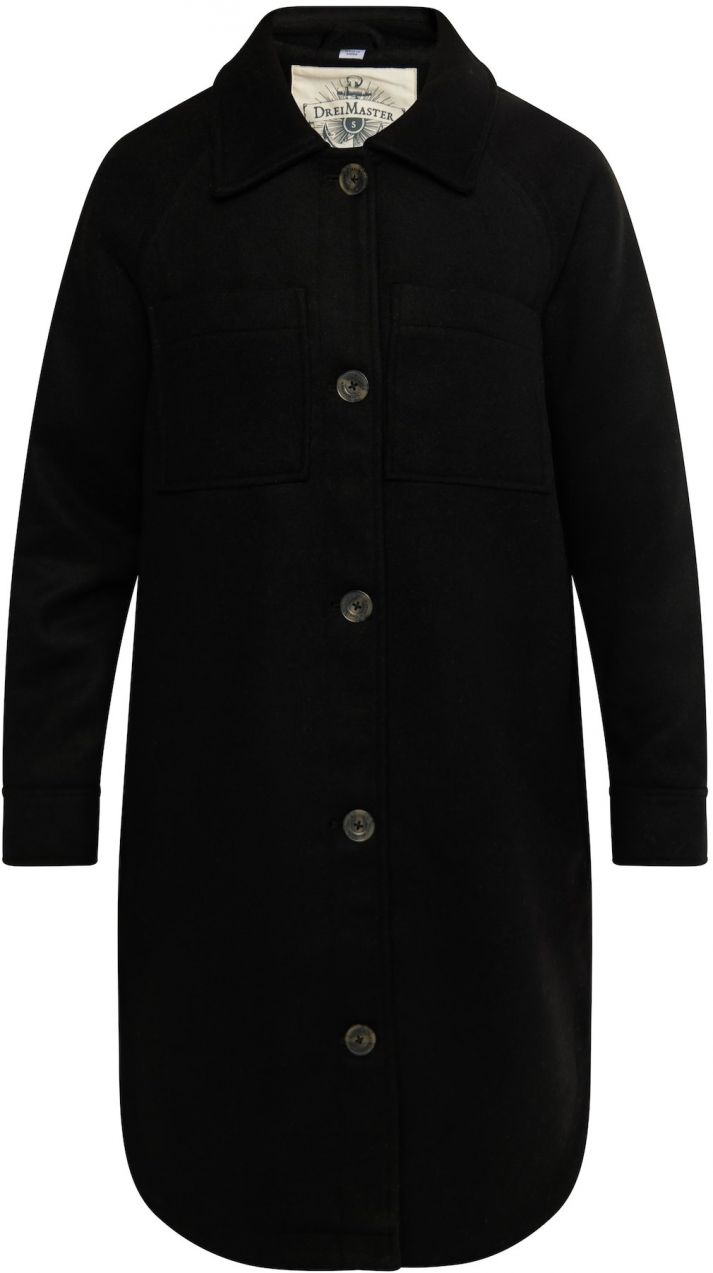 DreiMaster Vintage Prechodný kabát  čierna