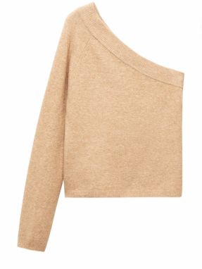 MANGO Sveter 'NIVELA'  hnedá